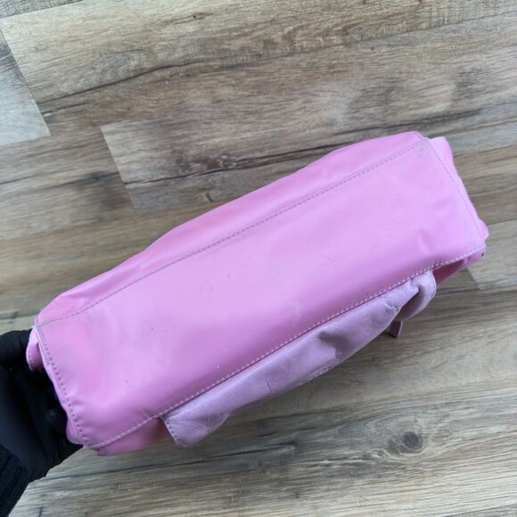 Brand New with Tags PRAGUE Dusty Rose Pink Leather Bag with Crystals Sho… - Picture 9 of 12